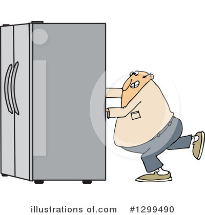 Refrigerator Clipart #1299490 by djart