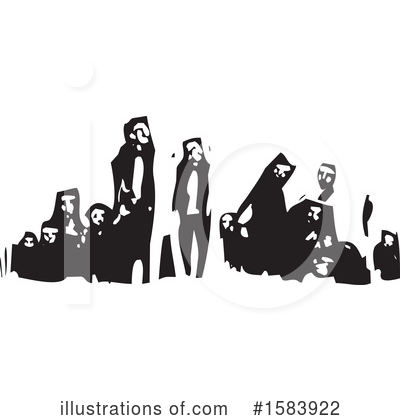 Royalty-Free (RF) Refugee Clipart Illustration by xunantunich - Stock Sample #1583922