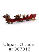 Reindeer Clipart #1087013 by KJ Pargeter