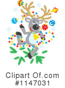 Reindeer Clipart #1147031 by Alex Bannykh