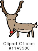 Reindeer Clipart #1149980 by lineartestpilot