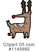 Reindeer Clipart #1149982 by lineartestpilot