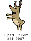 Reindeer Clipart #1149987 by lineartestpilot