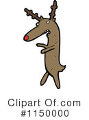 Reindeer Clipart #1150000 by lineartestpilot