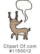Reindeer Clipart #1150012 by lineartestpilot