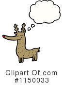 Reindeer Clipart #1150033 by lineartestpilot