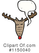 Reindeer Clipart #1150040 by lineartestpilot