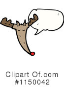 Reindeer Clipart #1150042 by lineartestpilot