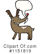 Reindeer Clipart #1151819 by lineartestpilot