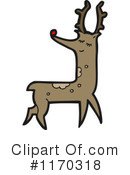 Reindeer Clipart #1170318 by lineartestpilot