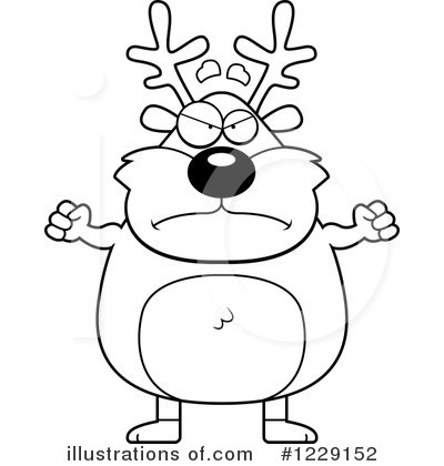 Royalty-Free (RF) Reindeer Clipart Illustration by Cory Thoman - Stock Sample #1229152