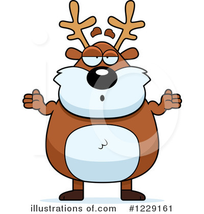 Reindeer Clipart #1229161 by Cory Thoman
