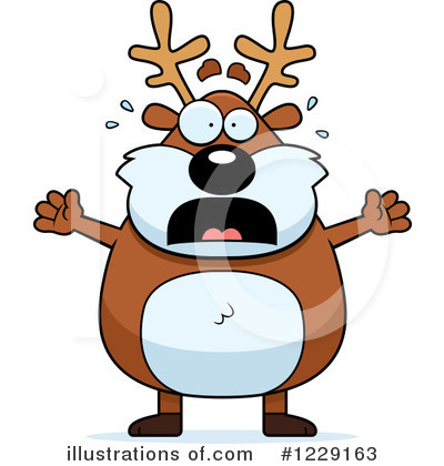 Reindeer Clipart #1229163 by Cory Thoman