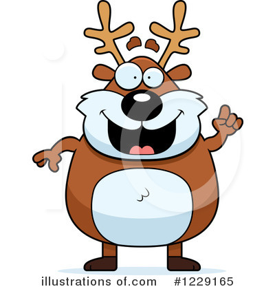 Reindeer Clipart #1229165 by Cory Thoman