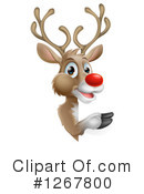 Reindeer Clipart #1267800 by AtStockIllustration
