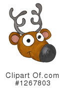 Reindeer Clipart #1267803 by AtStockIllustration