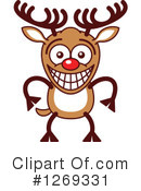 Reindeer Clipart #1269331 by Zooco