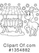 Reindeer Clipart #1354882 by visekart
