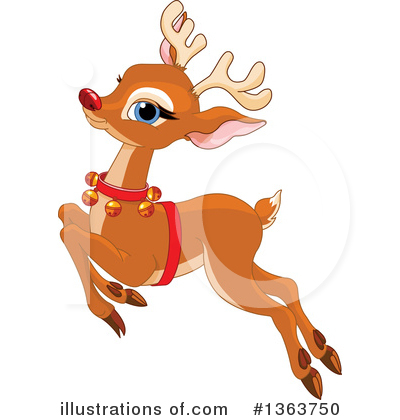 Rudolph Clipart #1363750 by Pushkin