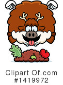 Reindeer Clipart #1419972 by Cory Thoman