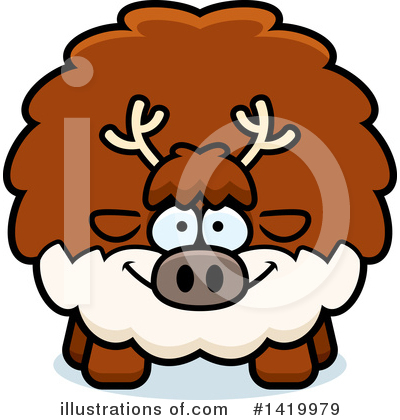 Reindeer Clipart #1419979 by Cory Thoman