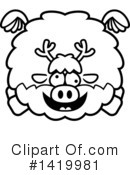 Reindeer Clipart #1419981 by Cory Thoman