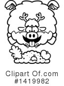 Reindeer Clipart #1419982 by Cory Thoman