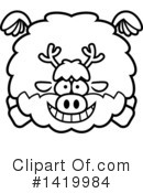 Reindeer Clipart #1419984 by Cory Thoman