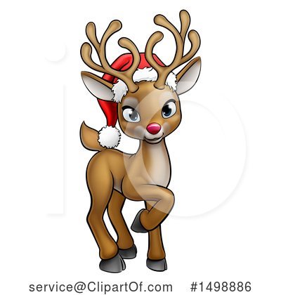 Reindeer Clipart #1498886 by AtStockIllustration