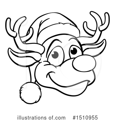 Royalty-Free (RF) Reindeer Clipart Illustration by AtStockIllustration - Stock Sample #1510955