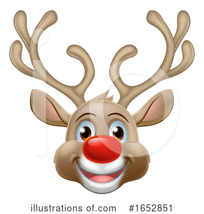Reindeer Clipart #1652851 by AtStockIllustration