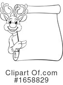 Reindeer Clipart #1658829 by AtStockIllustration