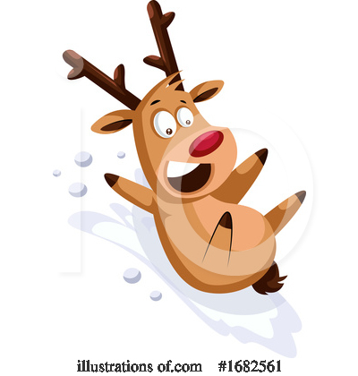 Reindeer Clipart #1682561 by Morphart Creations