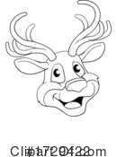 Reindeer Clipart #1729422 by AtStockIllustration