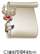Reindeer Clipart #1729441 by AtStockIllustration