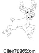 Reindeer Clipart #1729650 by AtStockIllustration
