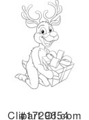 Reindeer Clipart #1729654 by AtStockIllustration