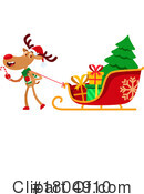 Reindeer Clipart #1804910 by Hit Toon