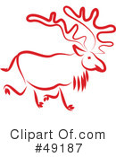 Reindeer Clipart #49187 by Prawny