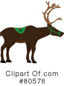 Reindeer Clipart #80576 by Pams Clipart