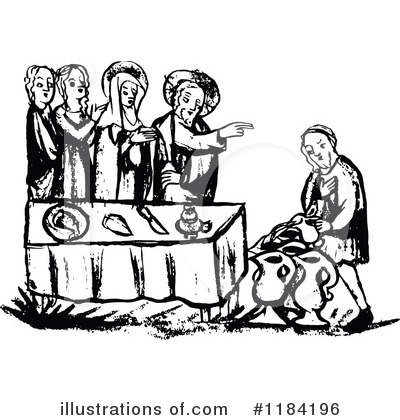 Royalty-Free (RF) Religion Clipart Illustration by Prawny Vintage - Stock Sample #1184196