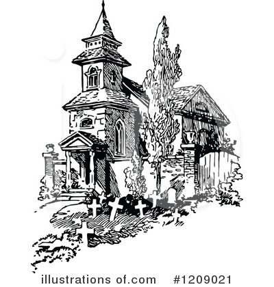 Church Clipart #1209021 by Prawny Vintage