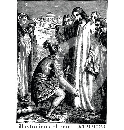 Royalty-Free (RF) Religion Clipart Illustration by Prawny Vintage - Stock Sample #1209023