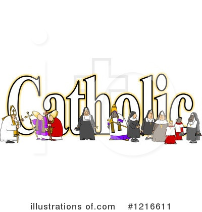 Royalty-Free (RF) Religion Clipart Illustration by djart - Stock Sample #1216611