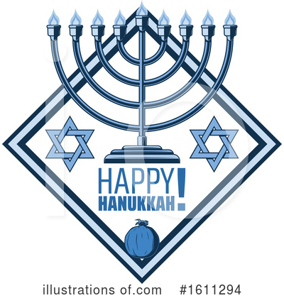 Hanukkah Clipart #1611294 by Vector Tradition SM