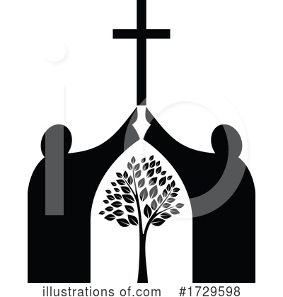 Royalty-Free (RF) Religion Clipart Illustration by Vector Tradition SM - Stock Sample #1729598