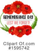 Remembrance Day Clipart #1595742 by Vector Tradition SM