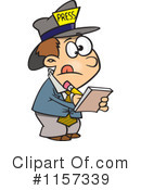 Reporter Clipart #1157339 by toonaday