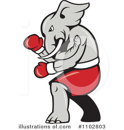 Royalty-Free (RF) Republican Clipart Illustration by patrimonio - Stock Sample #1102803