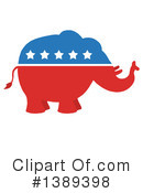 Republican Elephant Clipart #1389398 by Hit Toon